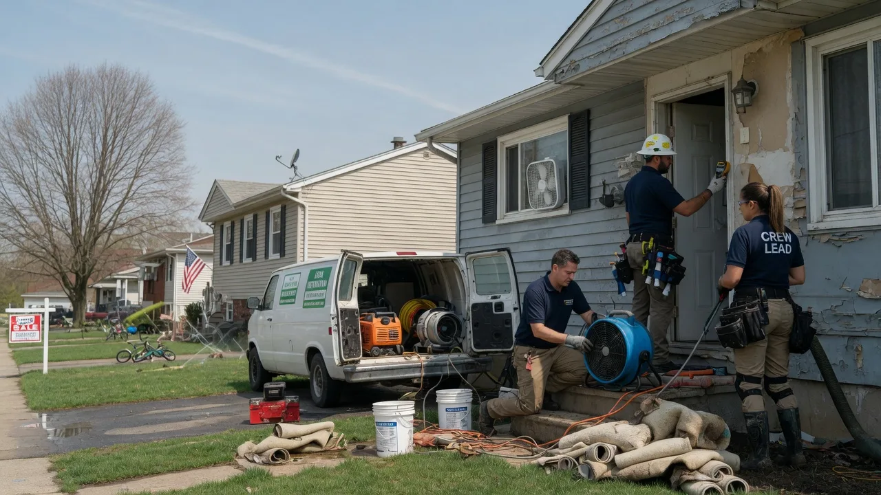 Flood Cleanup in El Cerrito, CA near me